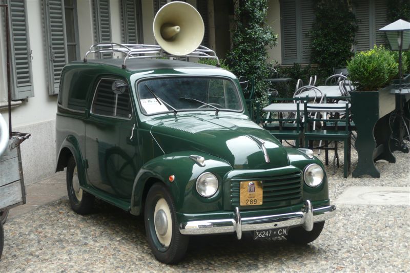 La Fiat 500 Fourgone da 1955