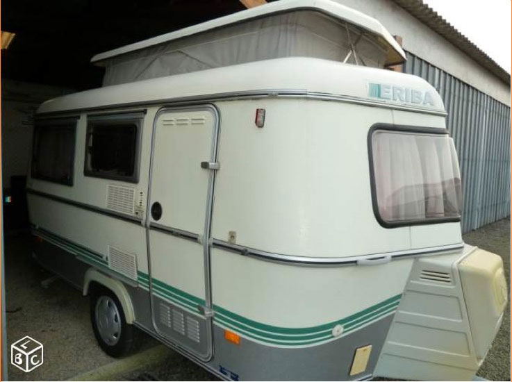 Dans l'abri ou elle est stockée