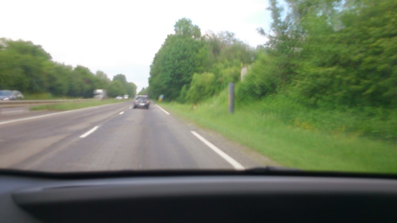 Radar, Vitesse limitée à 110 km/h.