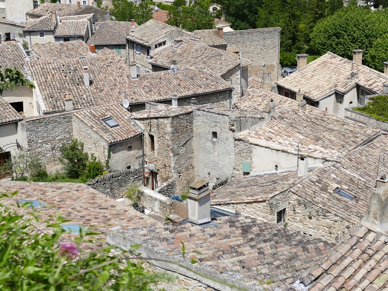les toits de Grignan