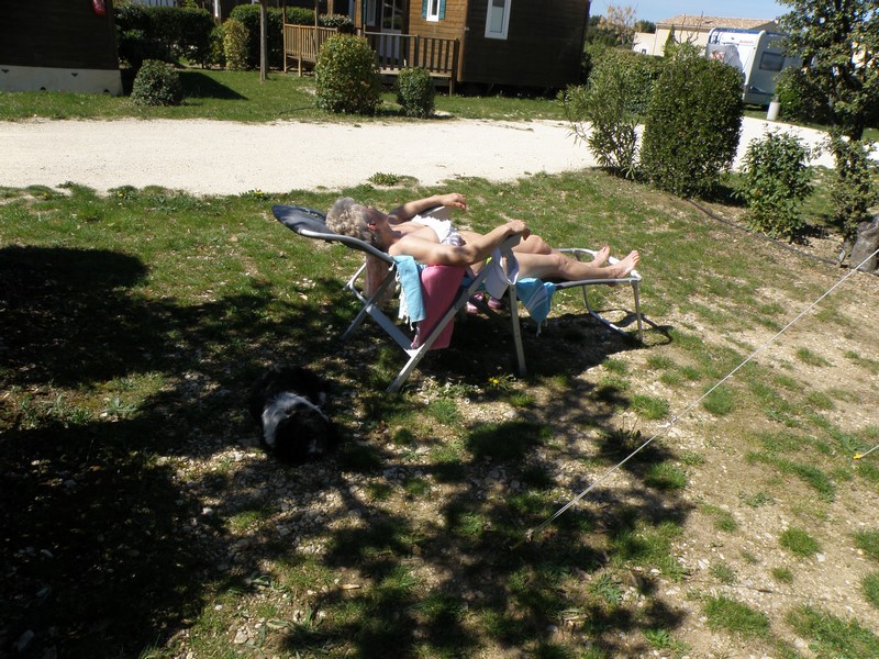 le repos à Grillon