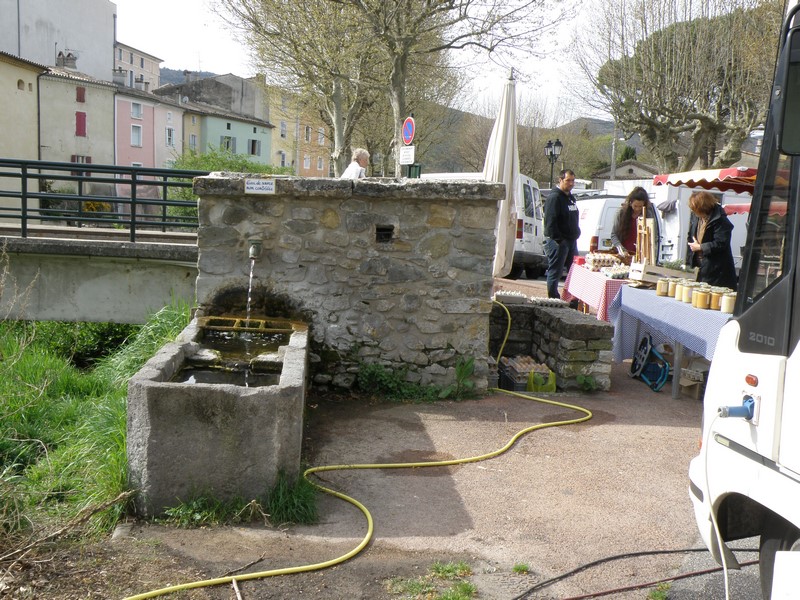 le jour du marché