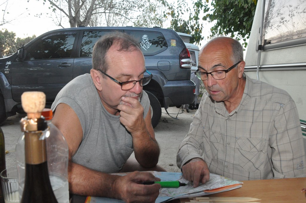 Enrique nous a donné de précieux conseils de visite