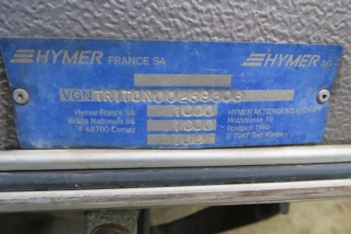 Plaque d'identité de la belle. Dans le carnet d'entretien écrit en hollandais, elle a été achetée aux pays bas en 1993