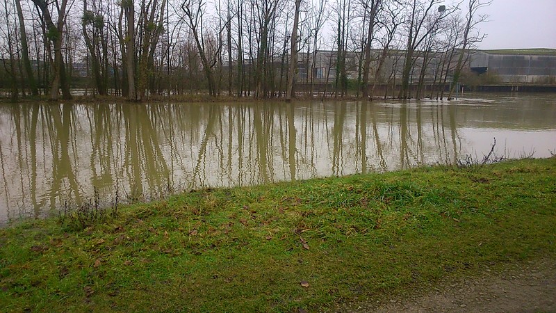 L’Île derrière le terrain de camping !