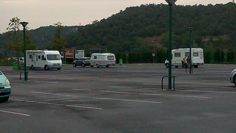 Air de camping car au Perthus en septembre 2015