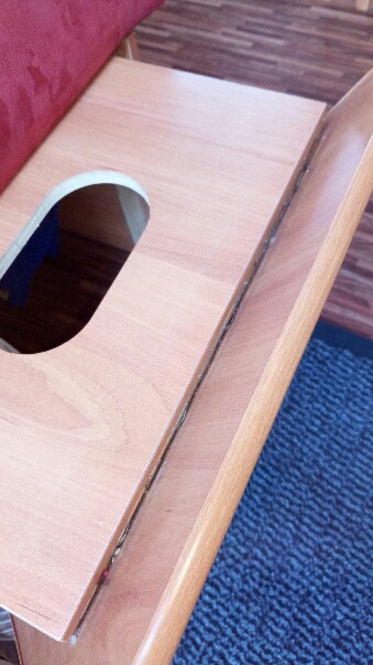 Le strapontin pour pieds...