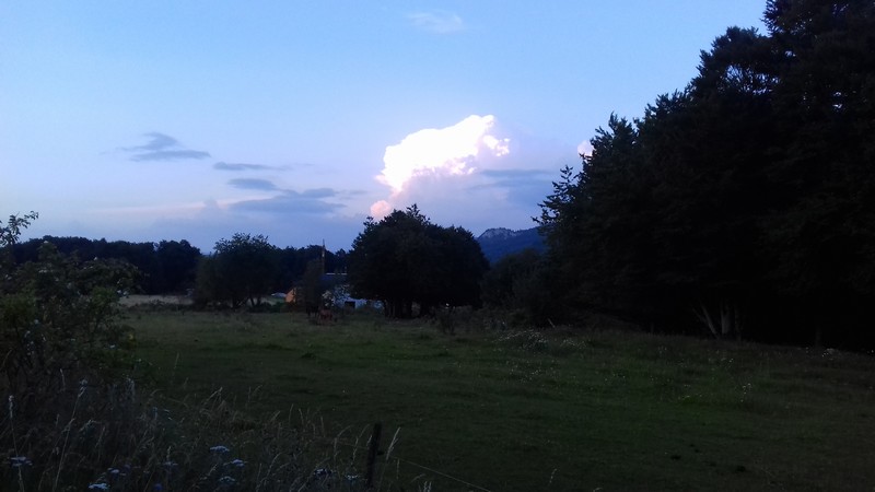 La vue du soir, pour faire venir le sommeil après une bonne journée.