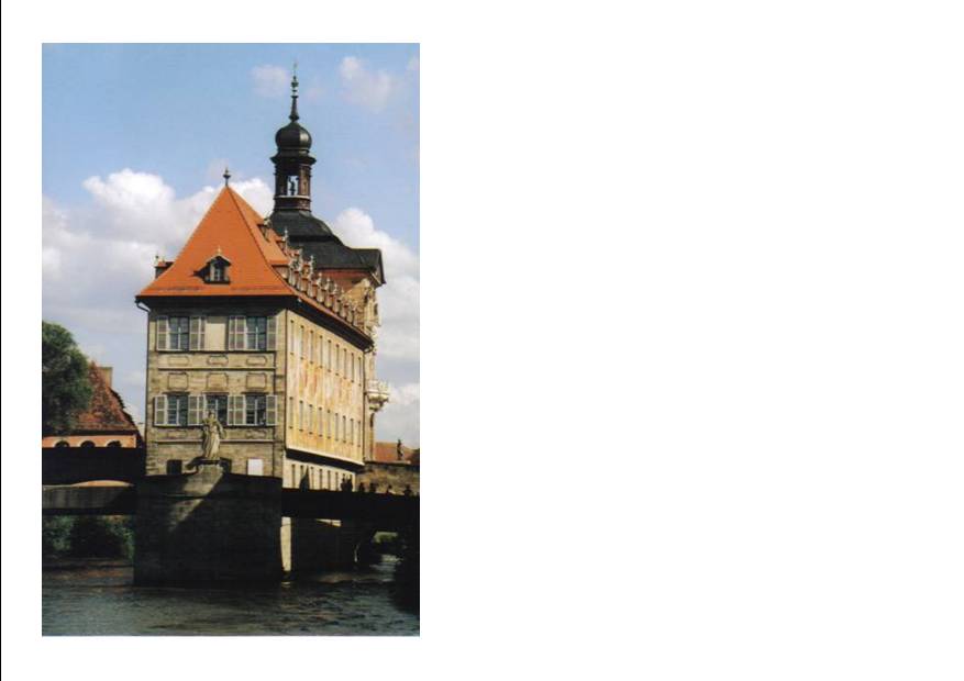 C'est bien le Rathaus de Bamberg !