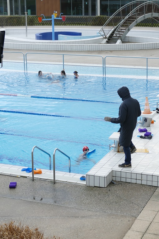 Le maitre nageur en bonne tenue ?<br />A Dieppe