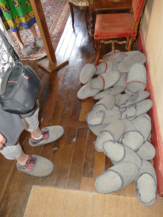 visite à pas feutrés . A faire !!