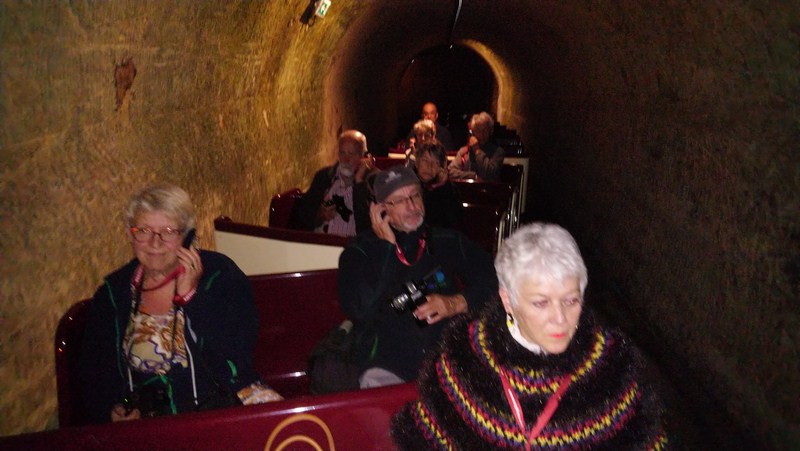 au tél, ce sont les commentaires au fur et à mesure de l'avancement du train