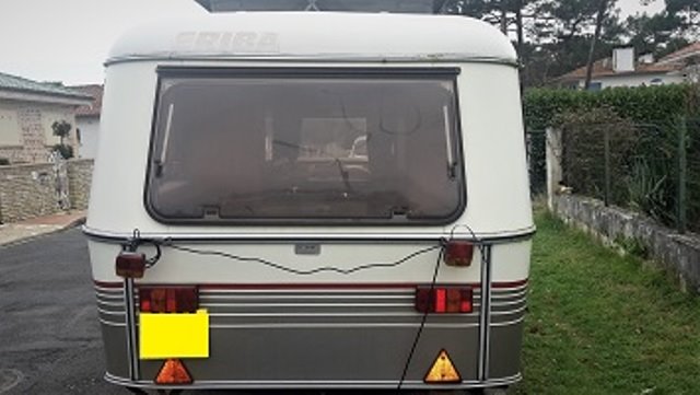 Premier contact surprenant pour une caravane: "en très bon état"