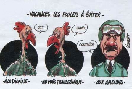 gaffe aux poulets bretons , certains sont tres toxiques