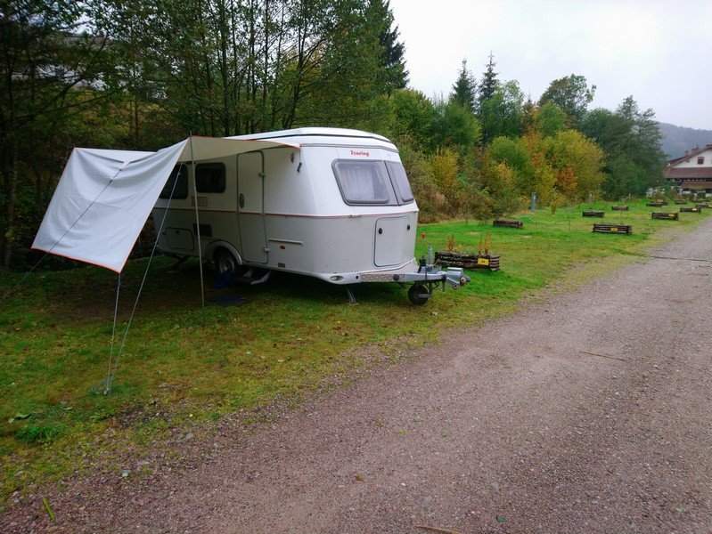 Personne sur le camping