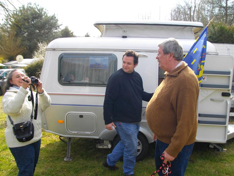 en avant pour la manif