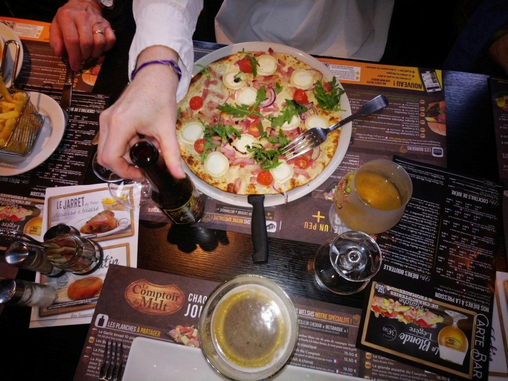Pizza spéciale Puckinella