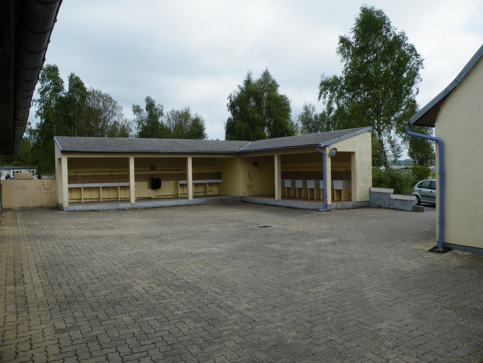 le bloc sanitaire,douche,vaisselles