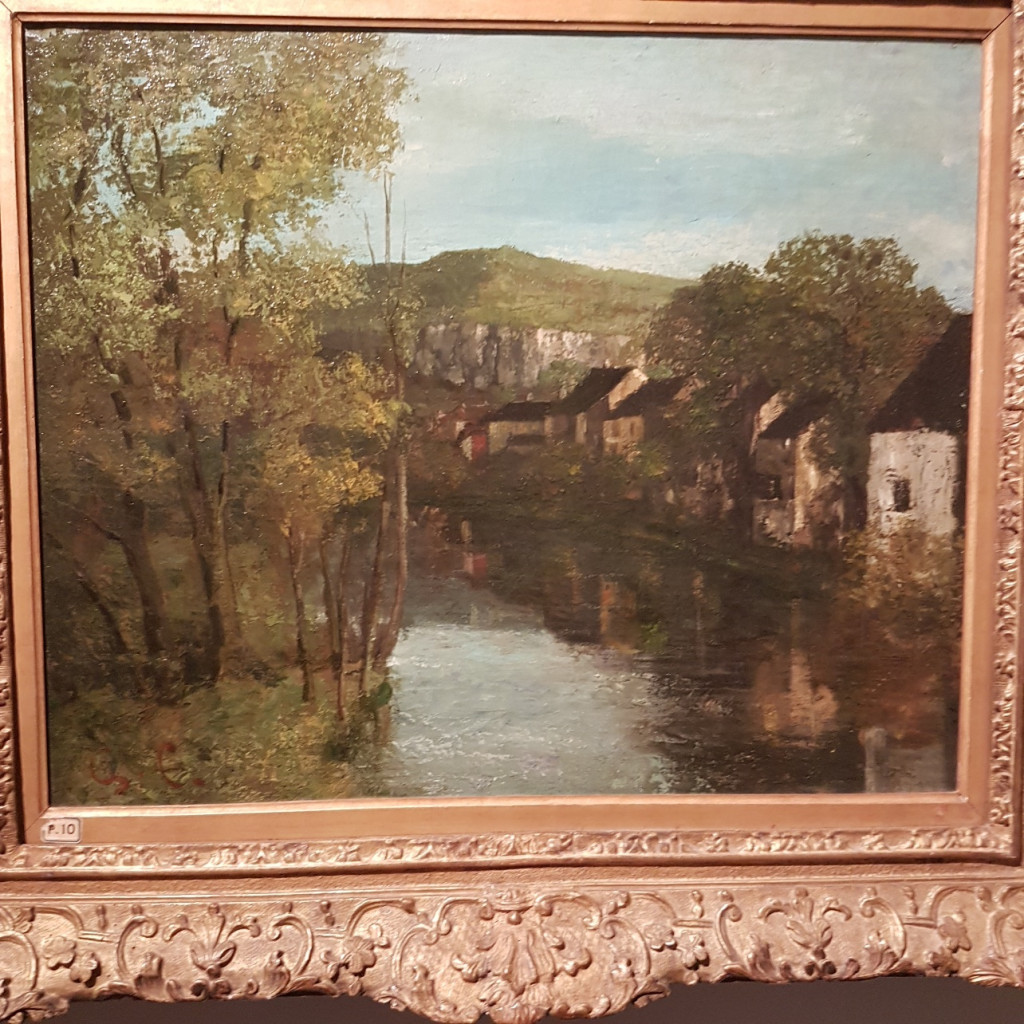 Un de ces tableaux représentant Ornans