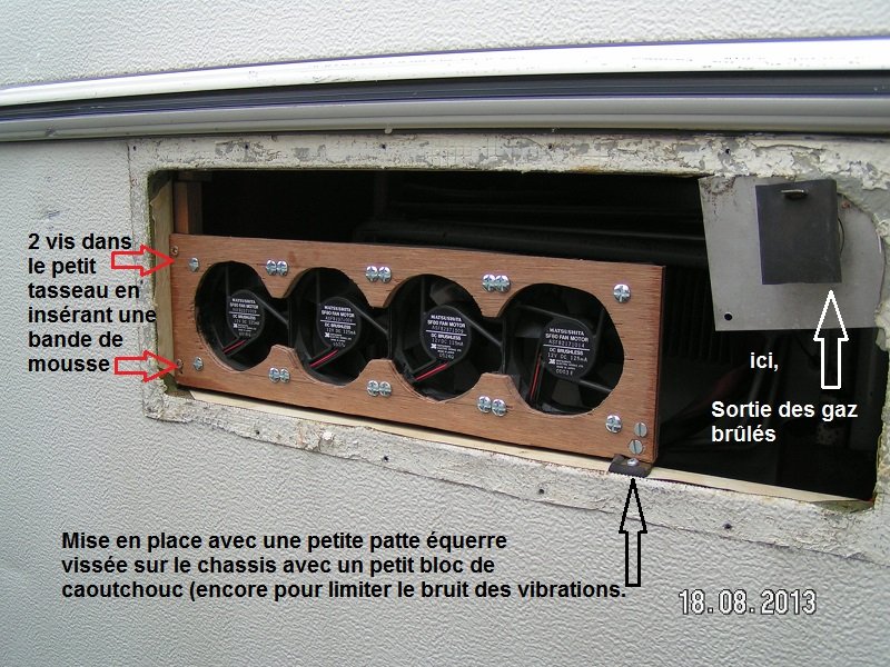 Plaque noir ou clapet?